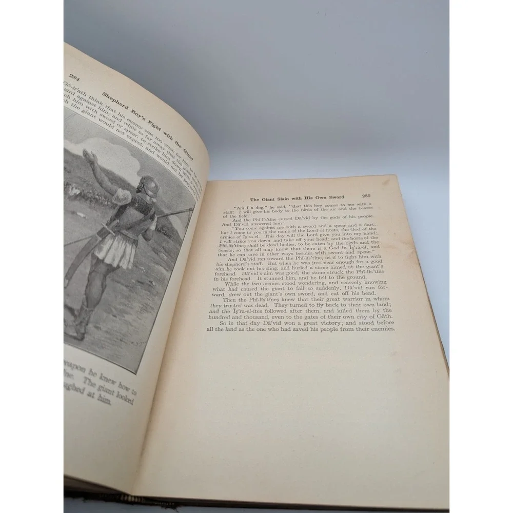 HURLBUT'S‎ Self-Pronouncing Story of Bible 1913 Hardcover